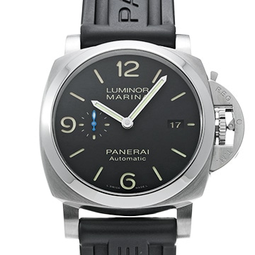パネライ ルミノールマリーナ 1950 3デイズ アッチャイオ PAM01312 ブラック メンズ 時計 【中古】【wristwatch】