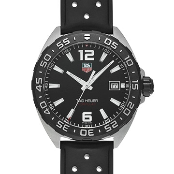 タグ ホイヤー フォーミュラ1 クォーツ WAZ1110.FT8023 ブラック メンズ 時計 【中古】【wristwatch】
