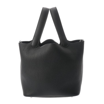 エルメス ピコタンロック MM ブラック トリヨンクレマンス レディース バッグ 【中古】【bag】