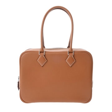 エルメス プリュム 28 ゴールド エバーカラー レディース バッグ 【中古】【bag】