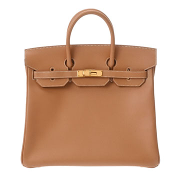 エルメス オータクロア 32 ナチュラル/ゴールド金具 クシュベル レディース バッグ 【中古】【bag】