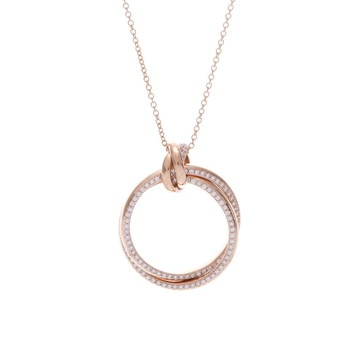 ティファニー パロマメロディネックレス ゴールド K18ピンクゴールド PG レディース ジュエリー 【中古】【jewelry】