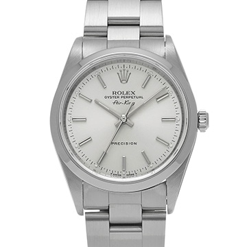 ロレックス エアキング 14000 シルバー メンズ 時計 【中古】【wristwatch】