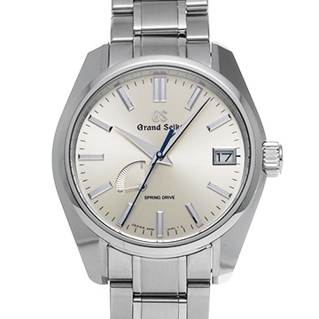 グランドセイコー ヘリテージコレクション スプリングドライブ SBGA373 シルバー メンズ 時計 【中古】【wristwatch】