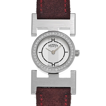 エルメス パプリカ PA1.230 シルバー レディース 時計 【中古】【wristwatch】