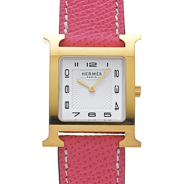 エルメス Hウォッチ HH1.510 ホワイト ユニセックス 時計 【中古】【wristwatch】