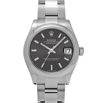ロレックス デイトジャスト 31 278240 ダークグレー ユニセックス 時計 【中古】【wristwatch】
