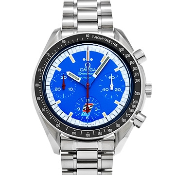 オメガ スピードマスター レーシング ミハエル・シューマッハ 3510.80 ブルー メンズ 時計 【中古】【wristwatch】