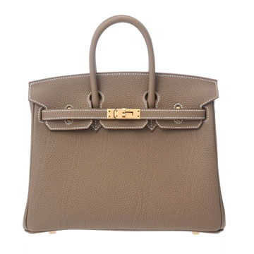 エルメス バーキン 25 エトゥープ トゴ レディース バッグ 【未使用】【bag】