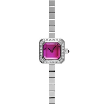 コルム シュガーキューブ 137.424.47 ピンク レディース 時計 【中古】【wristwatch】