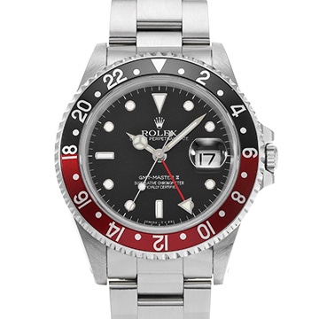 ロレックス GMTマスターII 16710 ブラック メンズ 時計 【中古】【wristwatch】
