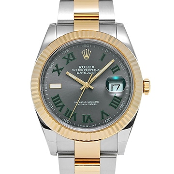 ロレックス デイトジャスト 41 126333 スレート メンズ 時計 【中古】【wristwatch】
