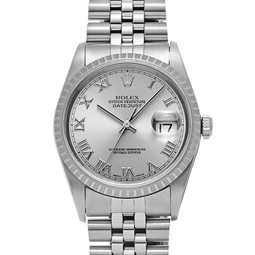 ロレックス デイトジャスト 16220 シルバー メンズ 時計 【中古】【wristwatch】