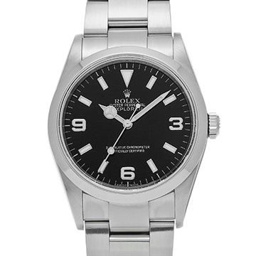 ロレックス エクスプローラー 114270 ブラック メンズ 時計 【中古】【wristwatch】