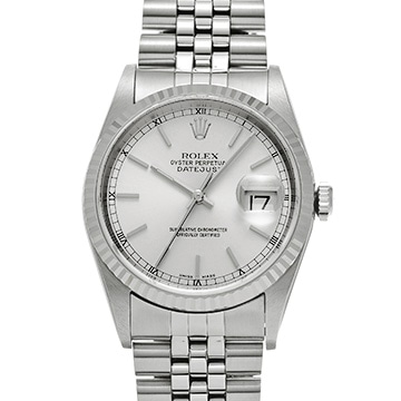 ロレックス デイトジャスト 16234 シルバー メンズ 時計 【中古】【wristwatch】