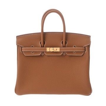 エルメス バーキン 25 ゴールド トゴ レディース バッグ 【未使用】【bag】