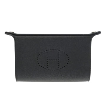 エルメス ヴィドポッシュ ブラック トゴ ユニセックス バッグ 【中古】【bag】