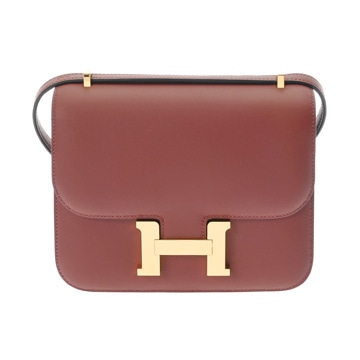 エルメス コンスタンス3 18 ミロワール ルージュアッシュ ヴォースイフト レディース バッグ 【未使用】【bag】