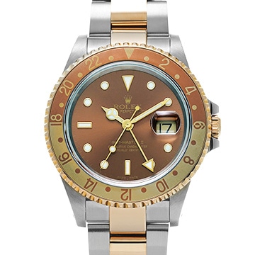 ロレックス GMTマスターII 16713 ブラウン メンズ 時計 【中古】【wristwatch】