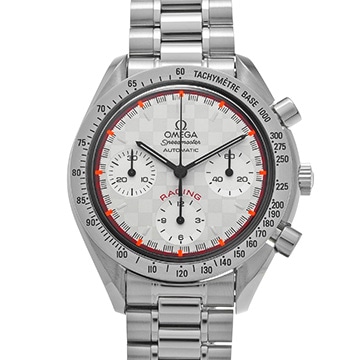 オメガ スピードマスター レーシング ミハエル・シューマッハ 2000 3517.30 シルバー メンズ 時計 【中古】【wristwatch】