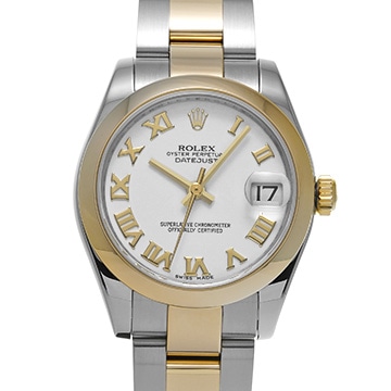 ロレックス デイトジャスト 31 178243 ホワイト メンズ 時計 【中古】【wristwatch】