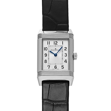 ジャガー ルクルト レベルソ クラシック スモール デュエット Q2668430 シルバー/ブラック レディース 時計 【中古】【wristwatch】