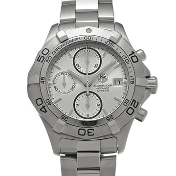 タグ ホイヤー アクアレーサー クロノグラフ  CAF2111.BA0809 シルバー メンズ 時計 【中古】【wristwatch】