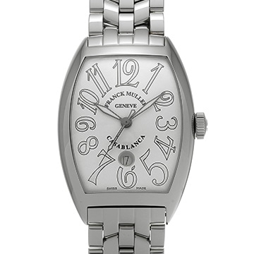 フランクミュラー トノウカーベックス カサブランカ デイト 8880CASADT ホワイト メンズ 時計 【中古】【wristwatch】