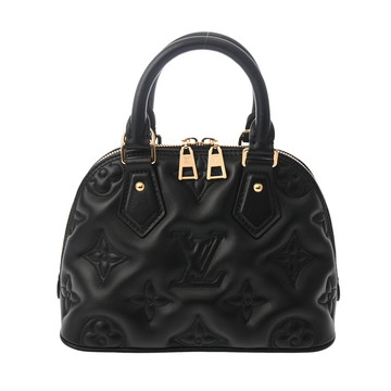 ルイ ヴィトン モノグラム アルマ ソフト BB 2WAY ブラック M59793 カーフレザー レディース バッグ 【中古】【bag】