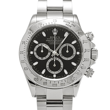 ロレックス コスモグラフ デイトナ 116520 ブラック メンズ 時計 【中古】【wristwatch】