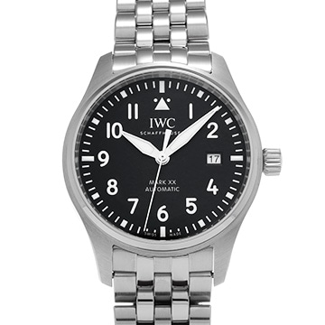 IWC パイロットウォッチ マーク XX IW328201 ブラック メンズ 時計 【中古】【wristwatch】