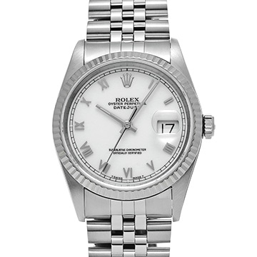 ロレックス デイトジャスト 16234 ホワイト メンズ 時計 【中古】【wristwatch】