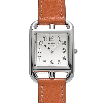 エルメス ケープコッド CC1.210 シルバー レディース 時計 【中古】【wristwatch】