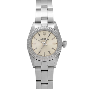 ロレックス オイスターパーペチュアル 67194 シルバー ユニセックス 時計 【中古】【wristwatch】