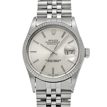 ロレックス デイトジャスト 16014 シルバー メンズ 時計 【中古】【wristwatch】