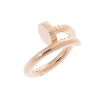 カルティエ ジュストアンクルリング #47 ゴールド K18イエローゴールド YG レディース ジュエリー 【中古】【jewelry】
