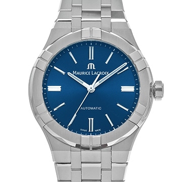 モーリス ラクロア アイコン オートマティック 42mm クラブジャパン エディション AI6008-SS00F-437-A ブルー メンズ 時計 【中古】【wristwatch】