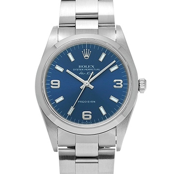 ロレックス エアキング 14000 ブルー メンズ 時計 【中古】【wristwatch】
