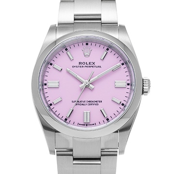 ロレックス オイスターパーペチュアル 36 126000 キャンディピンク メンズ 時計 【中古】【wristwatch】