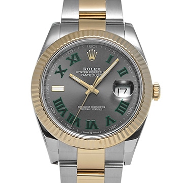 ロレックス デイトジャスト 41 126333 スレート メンズ 時計 【中古】【wristwatch】
