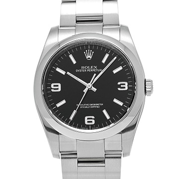 ロレックス オイスターパーペチュアル 36 116000 ブラック メンズ 時計 【中古】【wristwatch】