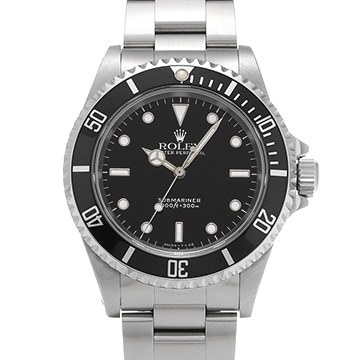 ロレックス サブマリーナ 14060 ブラック メンズ 時計 【中古】【wristwatch】