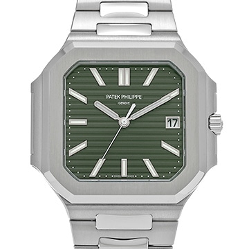 パテック フィリップ キュビタス 5821/1A-001 オリーブグリーン・ソレイユ メンズ 時計 【新品】【wristwatch】