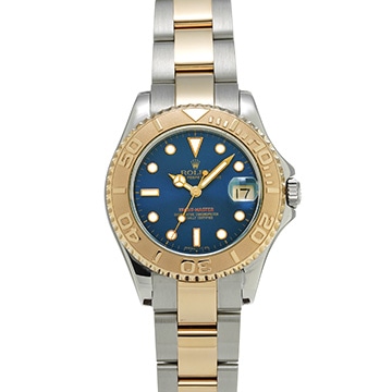 ロレックス ヨットマスター ボーイズ 68623 ブルー ユニセックス 時計 【中古】【wristwatch】