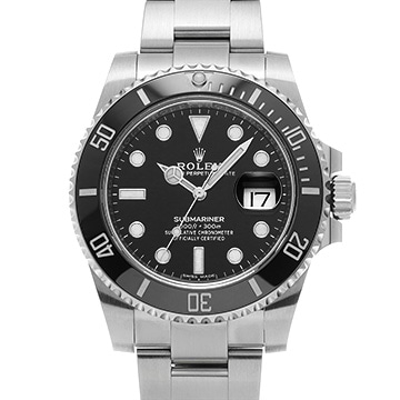 ロレックス サブマリーナ デイト 116610LN ブラック メンズ 時計 【中古】【wristwatch】