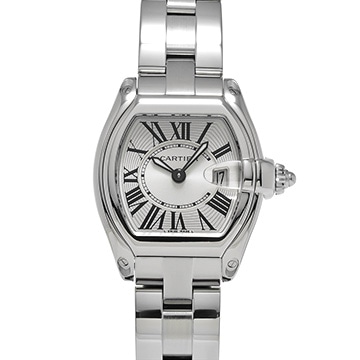 カルティエ ロードスター SM W62016V3 シルバー レディース 時計 【中古】【wristwatch】