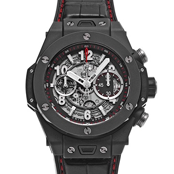 ウブロ ビッグ・バン ウニコ ブラックマジック 411.CI.1170.RX スケルトン メンズ 時計 【中古】【wristwatch】