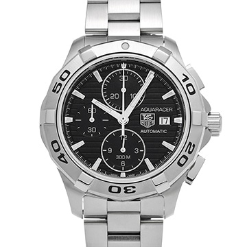 タグ ホイヤー アクアレーサー キャリバー16 クロノグラフ CAP2110.BA0833 ブラック メンズ 時計 【中古】【wristwatch】
