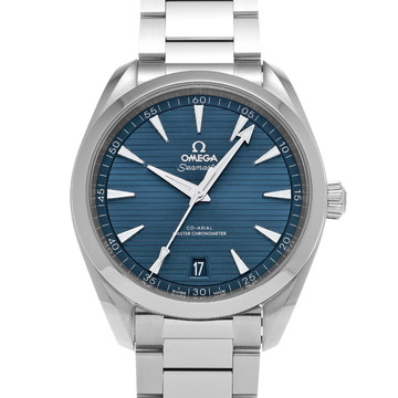 オメガ シーマスター アクアテラ コーアクシャル 220.10.41.21.03.004 ブルー メンズ 時計 【中古】【wristwatch】