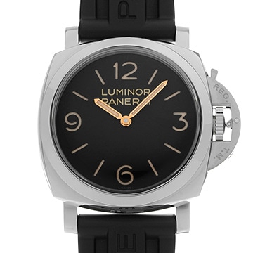 パネライ ルミノール 1950 3デイズ アッチャイオ PAM00372 ブラック メンズ 時計 【中古】【wristwatch】